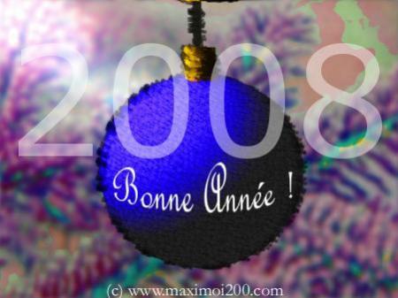 Bonne Ann&eacute;e